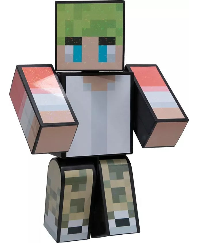 Boneco Minecraft Streamers Tommy - 35 Cm Algazarra 3031199