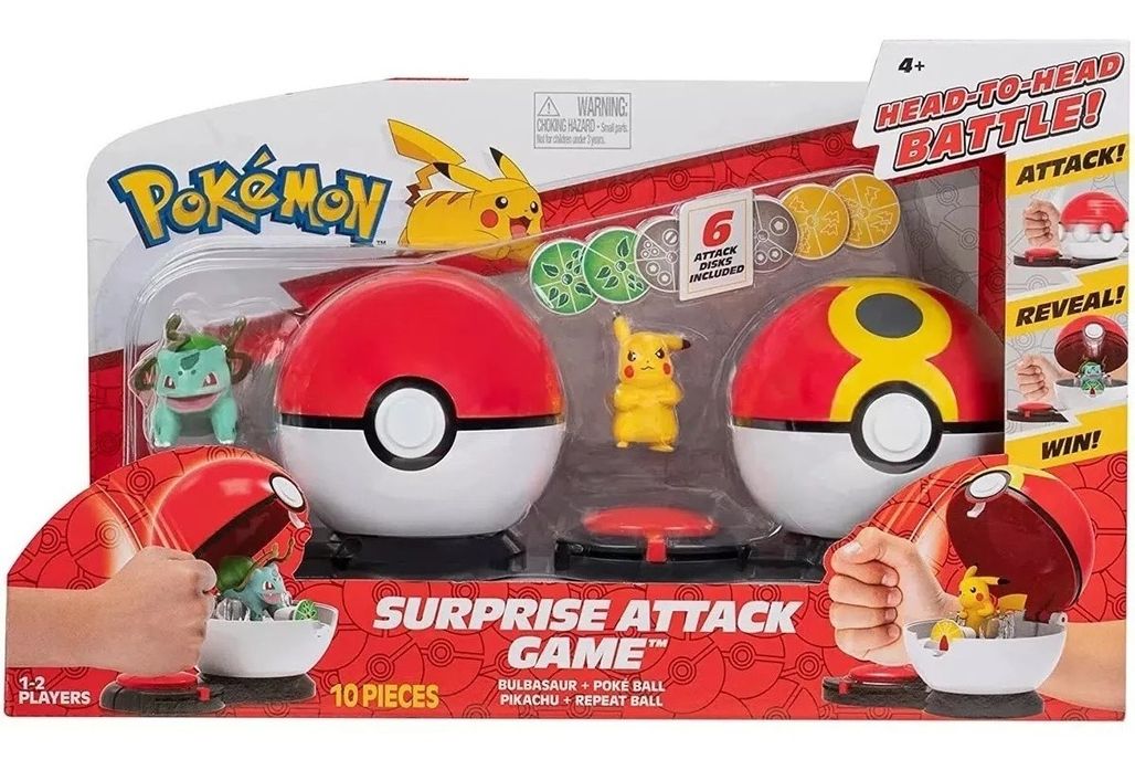 Figura POKEMON Pokemon Ataque Sorpresa (Idade Mínima: 4 Anos