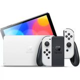 Console Nintendo Switch Lite Com Tela 7 Oled 64gb Branco