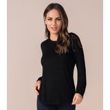 Blusa Feminina Manga Longa Rovitex Preto P