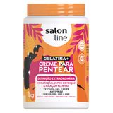 Creme De Pentear Gelatina Salon Line Definição Extraordinária 1kg