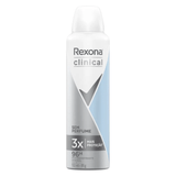 Desodorante Antitranspirante Aerosol Rexona Clinical Sem Perfume 150ml