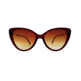 Oculos De Sol Feminino Marrom Proteção Uv400