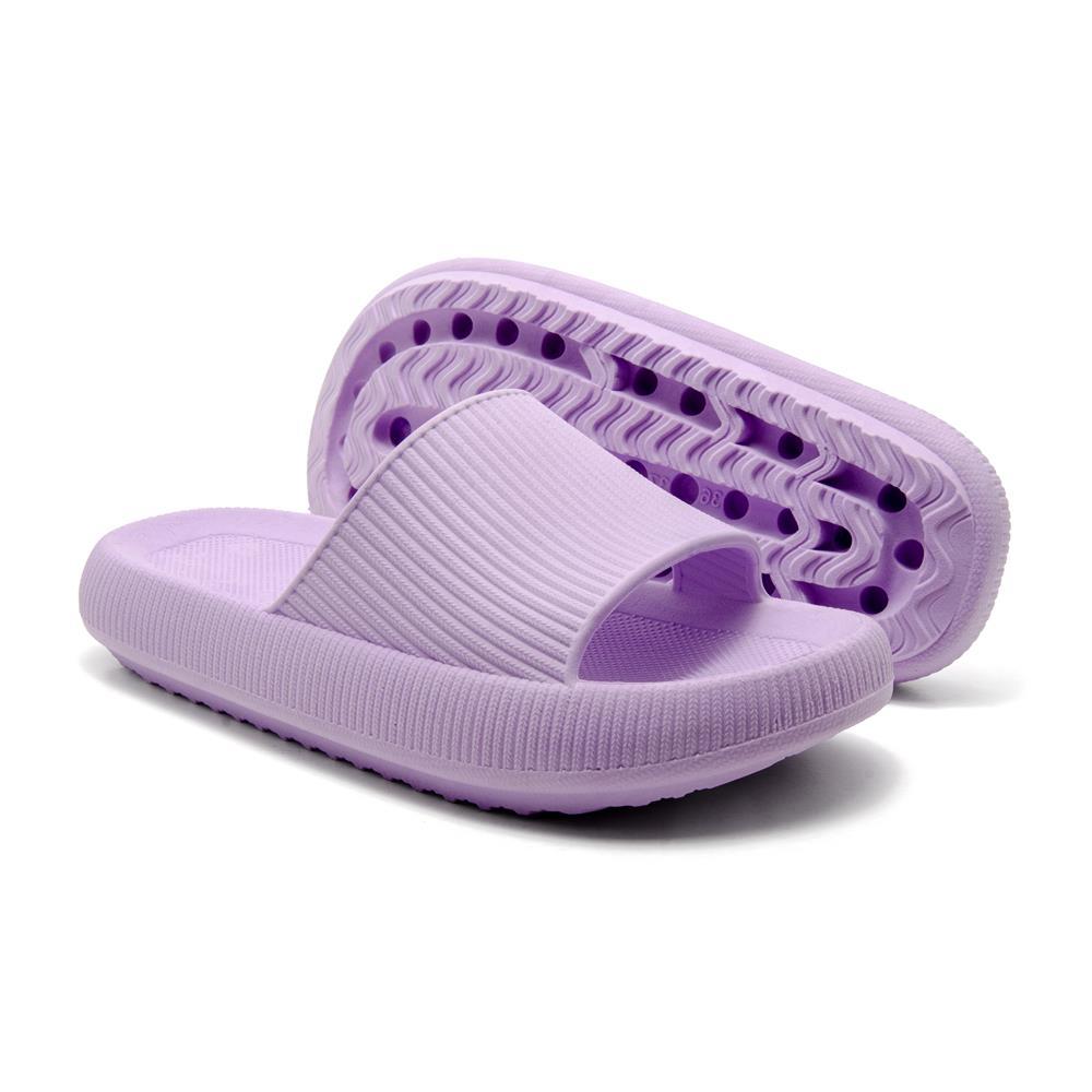 Chinelo Nuvem Unissex Slide Leve Conforto - Lilás - 36/37