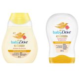 Kit Shampoo 200ml E Condicionador 200ml Dove Baby Hidratação Glicerinada
