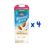 Leite Amêndoas Zero Açúcar Almond Breeze - 4 Litros
