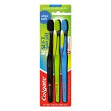 Escova Dental Colgate Ultra Soft Ultra Suave Cores Sortidas 3un