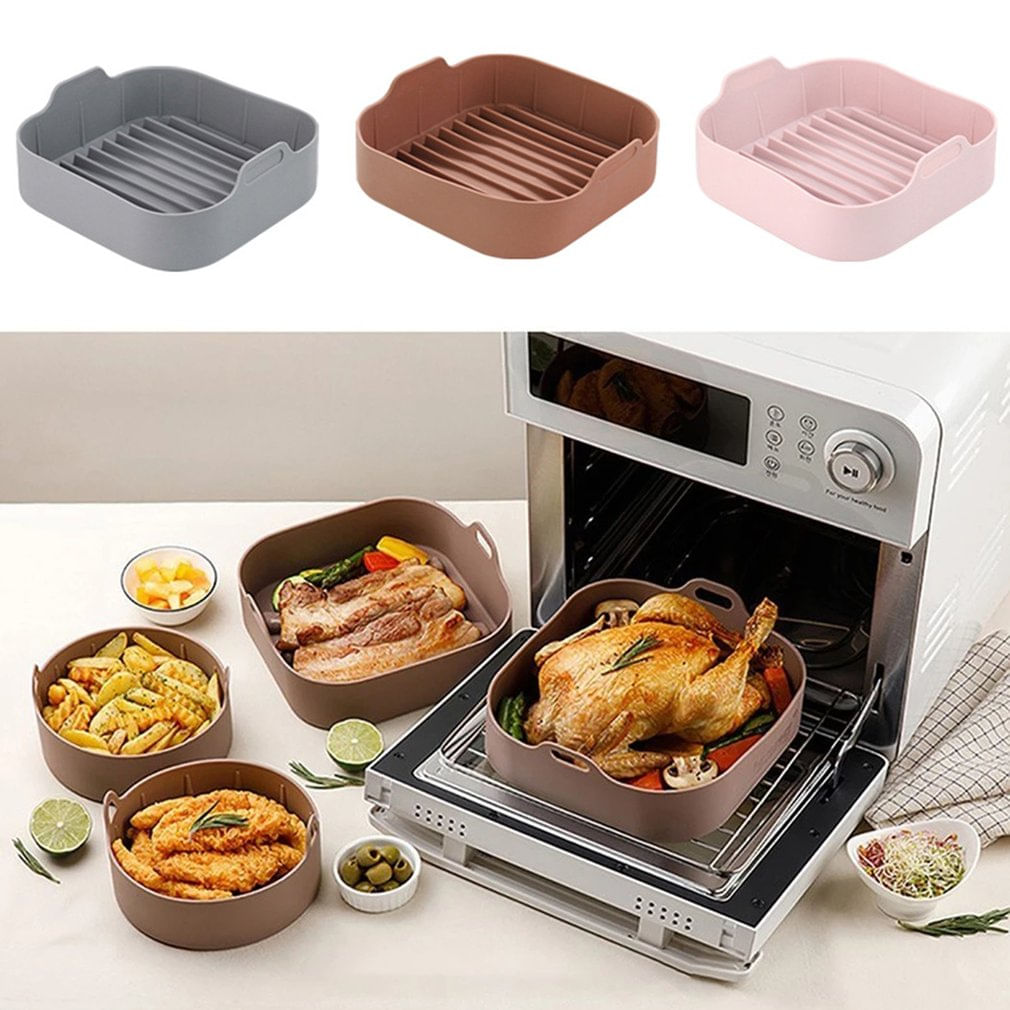 Air Fryer Cesta De Silicone Air Fryer Silicone Pot Fryer Fryer Fryer