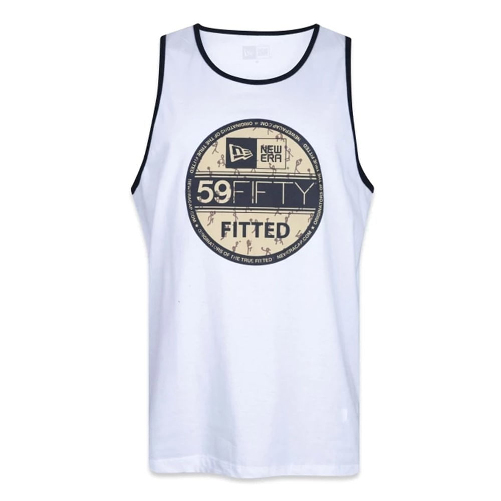 Regata New Era Old Era Sticker Branca