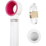Ventilador Portátil De Resfriamento Portátil Sem Lâmina Usb Mini Ventilador De Desktop Sem Lâmina Ventilador Recarregável Silencioso 3 Gear