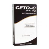 Ceto-c 200mg Cepav Com 20 Comprimidos