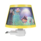 Abajur De Tomada Led 3d Bivolt Amarelo - Art House