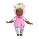 Boneca Little Mommy Fantasias Fofinha Unicórnio Negra Mattel