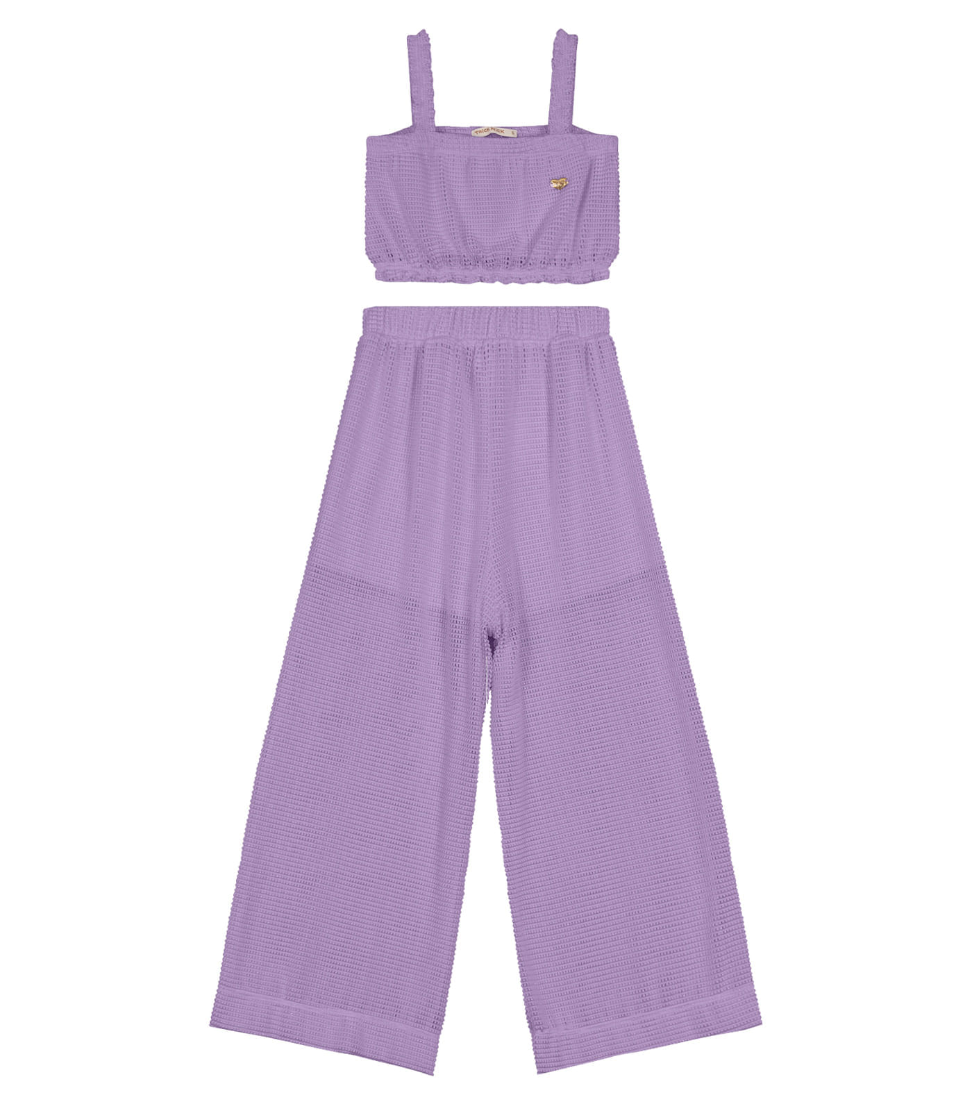 Conjunto Juvenil Blusa Com Calça Trick Nick Roxo 4