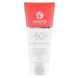 Anasol Protetor Solar Facial Fps 50 Toque Seco 60g