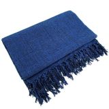 Manta Para Sofá Tipo Manta Capa De Sofá 2,40 X 1,80 Várias Cores Azul Mesclado
