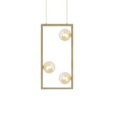 Lustre Pendente Quality Orbit Ii Dourado - G9 Bivolt