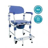 Cadeira de Banho para Obesos em Alumínio até 150 kg D60 Dellamed
