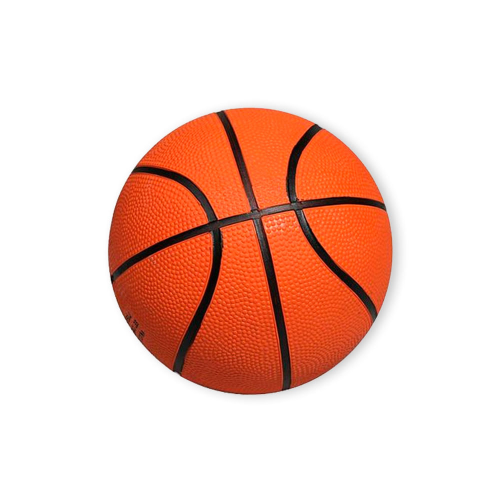 Bola De Basquete Preta Tamanho 7 + Resistência E Aderência