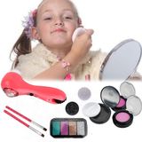 Cosméticos Infantis Kit De Maquiagem Lavável Conjunto De Maquiagem Massagem