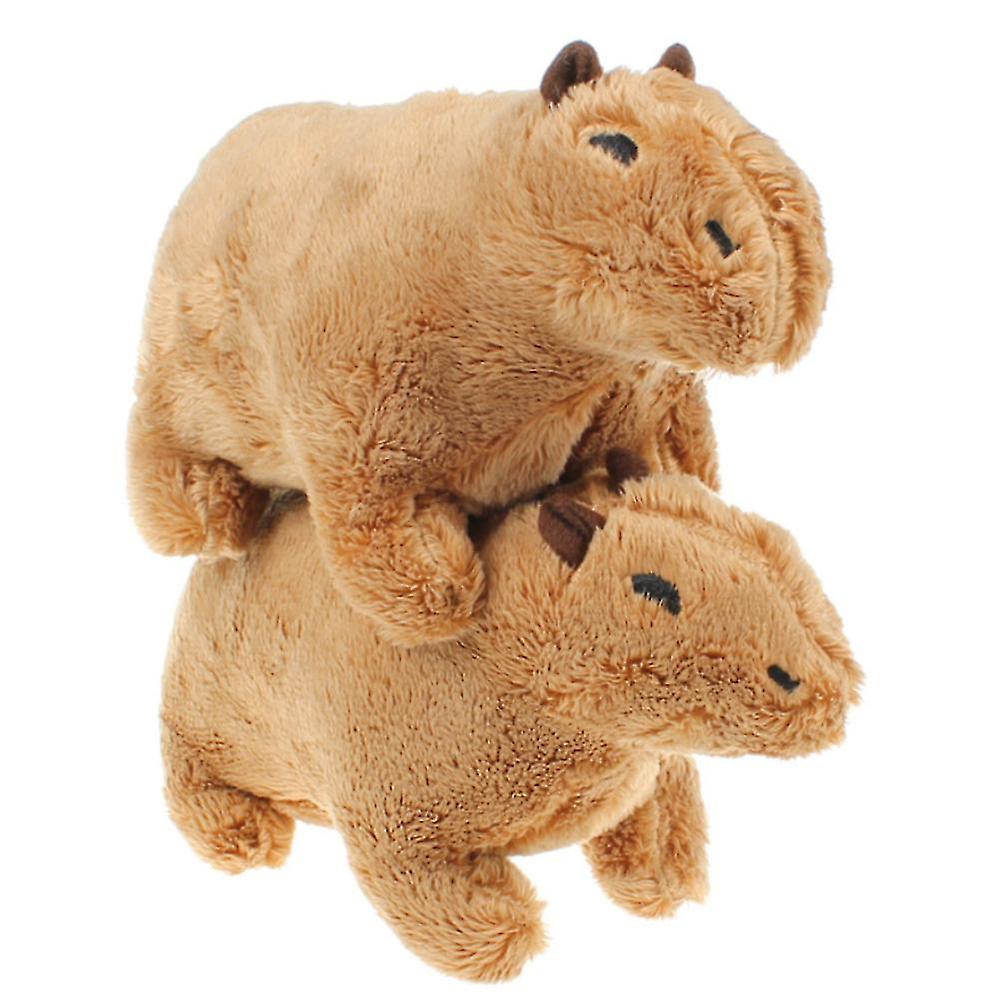 Compre 17cm Capivara Roedor Pelúcia Boneca Cartoon Capivara Soft