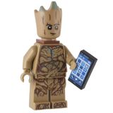 Lego Superheroes Guardiões Da Galáxia Groot Minifigure