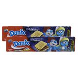 Kit 2 Biscoito Recheado Danix Sabor Chocolate 130g