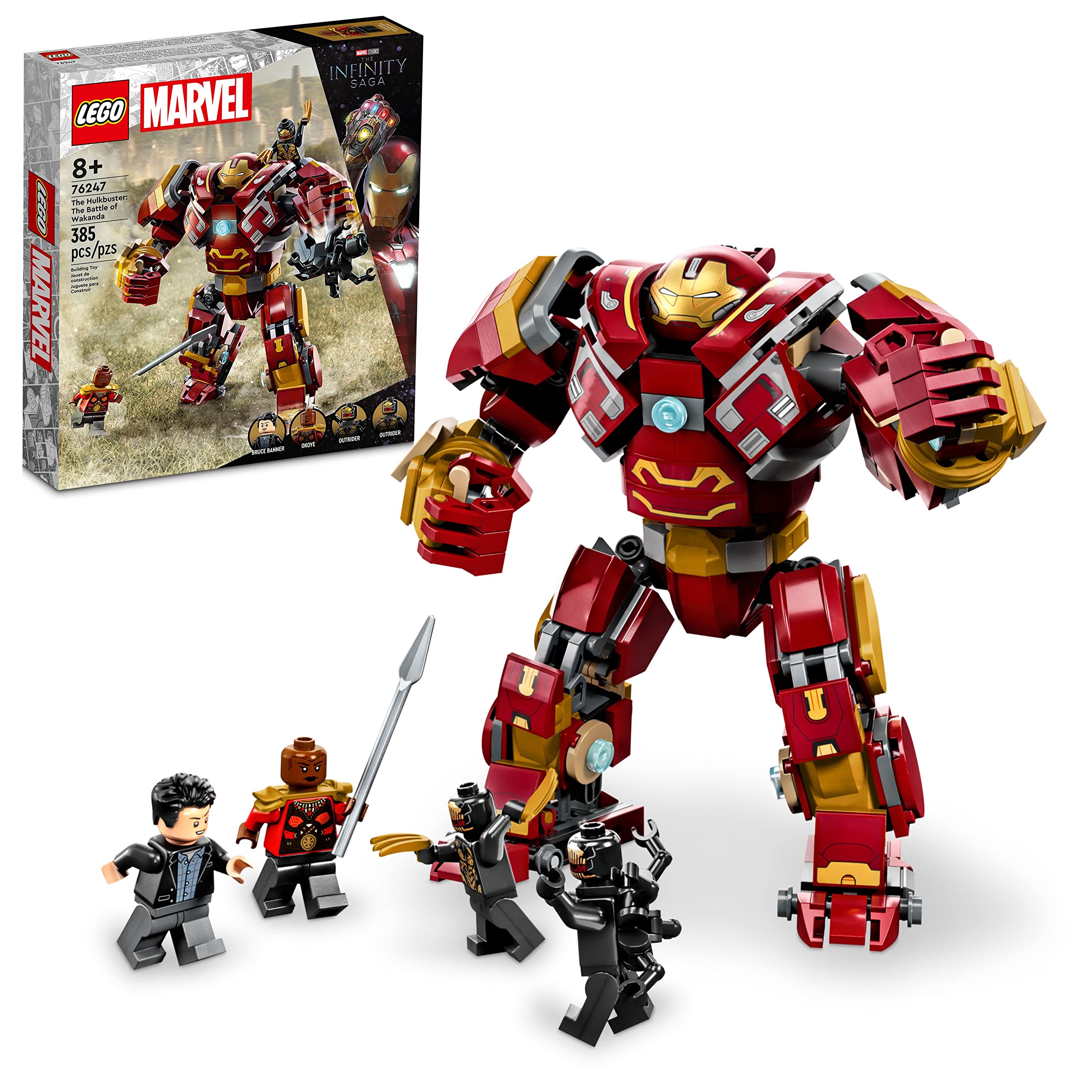 Lego Marvel O Hulkbuster A Batalha De Wakanda 76247 A