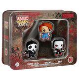 Funko Bolsos Pop Terror - Ghostface Chucky Billy Fiño De Brinquedo