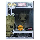 Funko Pop! Marvel Gamer Groot Em Pé Com Headset Chase