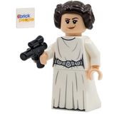 Lego Star Wars Princesa Leia Minifigura Com Blaster Pist