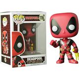 Funko Marvel Deadpool Com Rubber Chicken Pop Vinil Exclus