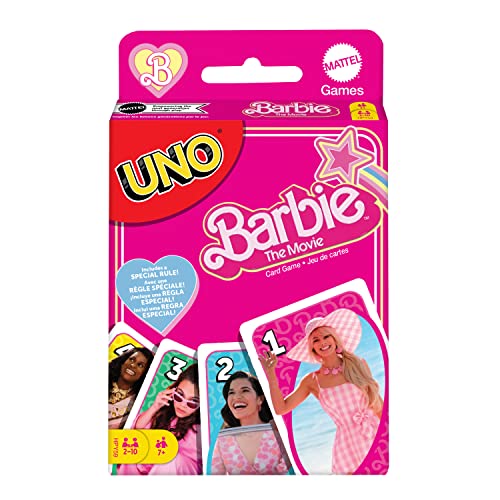 Uno Barbie O Jogo De Cartas Do Filme Inspirado No Filme Para