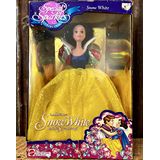 Boneca Barbie Branca De Neve Brilho Especial