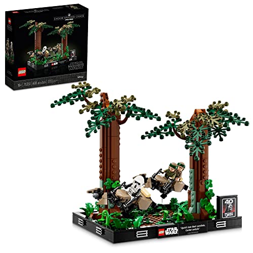 Lego Star Wars Endor Speeder Chase Diorama 75353 Início Déco