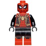Lego Superheroes Spider-man Minifig Com Terno Integrado