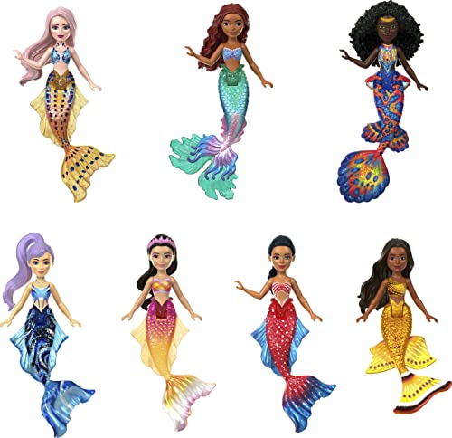 Mattel Disney A Pequena Sereia Ariel E Irmãs Pequenas D