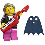 Lego Minifigures Series 20 - Músico Com Cabo Azul Bônus