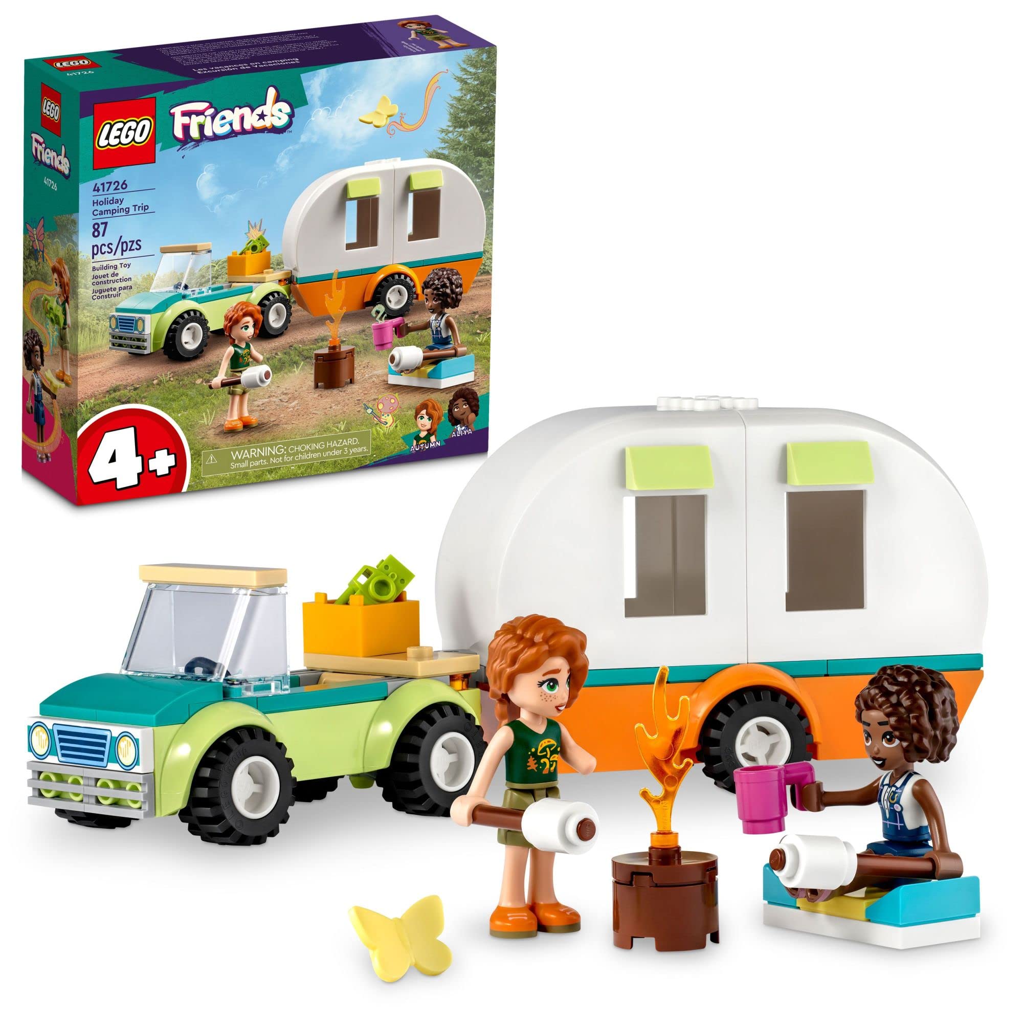 Acampamento De Férias Lego Friends 41726 Motorhome Caravana