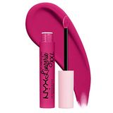 Nyx Professional Maquiagem Lip Lingerie Xxl Matte Liquid Lipstick - Pink Hit (cool Toned Hot Pink)