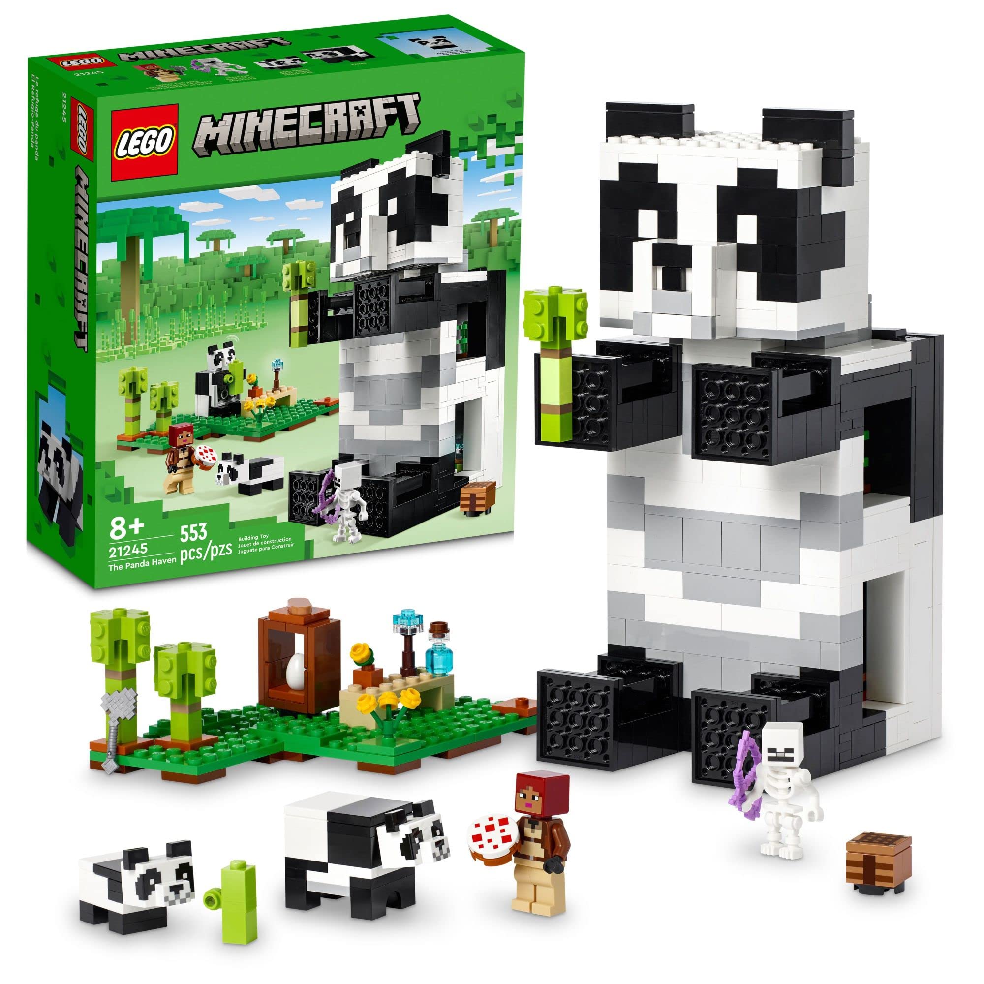 LEGO Minecraft Casa de Campo da Abelha 21241 (254 Peças); Conjunto