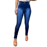 Calça Feminina Skinny Jeans Simples