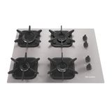 Cooktop Mueller 4 Bocas De Alumínio Com Queimador Ultra Chama Mcg4bk