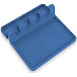 Descanso De Utensílios De Silicone Com Gotejamento Para Múltiplos Utensílios