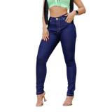 Calça Feminina Skinny Jeans Escuro Ref 3542rf