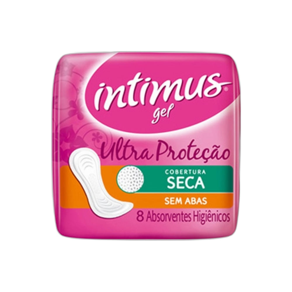 Absorvente Intimus Normal Sem Abas Seca - 8 Unidades