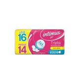 Absorvente Intimus Gel Suave Com Abas Leve 16 E Pague 14 Unidades