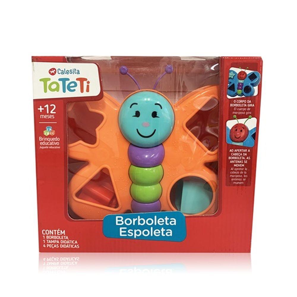 Brinquedo Educativo Borboleta Espoleta - 862 - Calesita - Carrefour