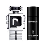 Kit Paco Rabanne Phantom Edt 150ml + Deodorant Spray Phantom 150ml