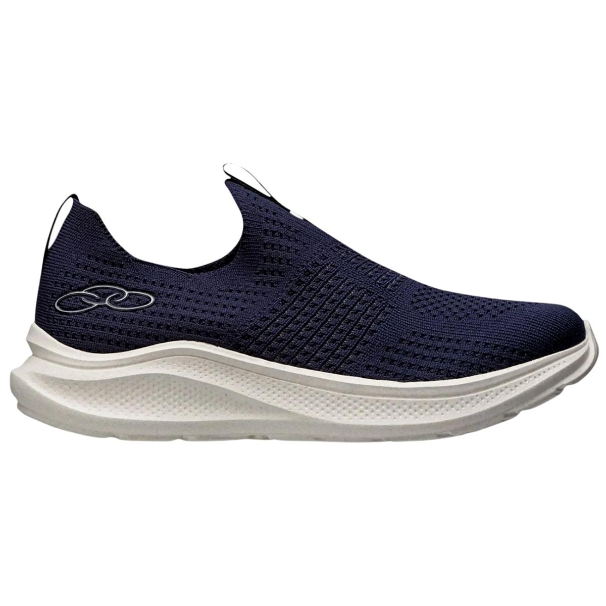 Tenis Slip On Feminino Olympikus Ultraleve 156g  - Marinho - 39